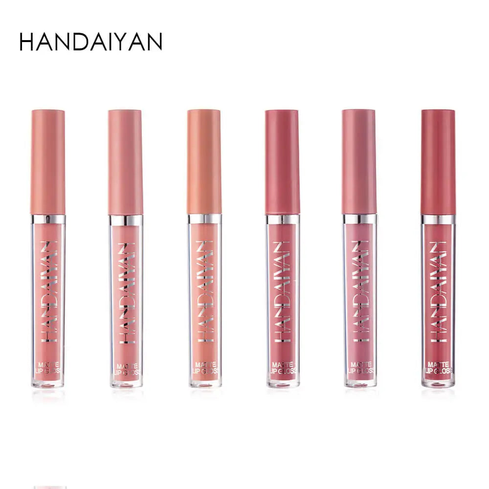 Set de 6 Labiales HANDAIYAN - 6 tonos irresistibles en un solo kit