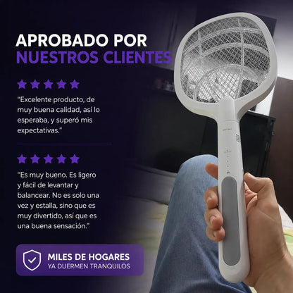 Raqueta Eléctrica - Protege Tu Hogar En Segundos