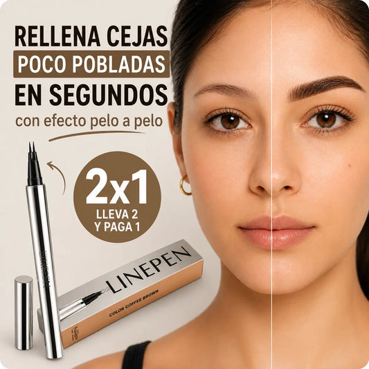 Lápiz Pelo a Pelo LinePen - Rellena cejas poco pobladas