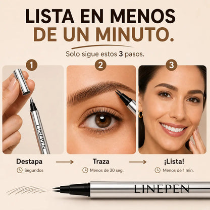 Lápiz Pelo a Pelo LinePen - Rellena cejas poco pobladas
