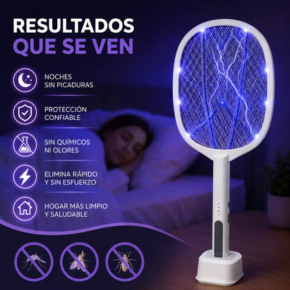Raqueta Eléctrica - Protege Tu Hogar En Segundos